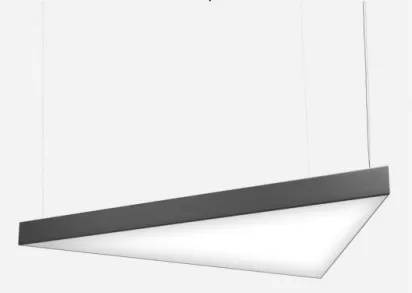 Подвесной светодиодный светильник Siled Trigon 7371268