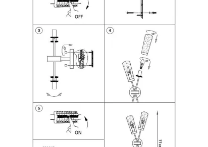Настенно-потолочный светильник Lightstar Crotone 690643
