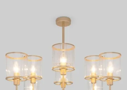 Потолочная люстра Eurosvet 60144/8 золото