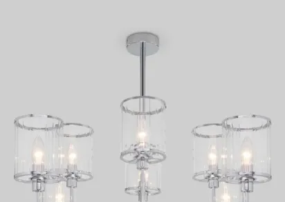 Потолочная люстра Eurosvet 60144/8 хром