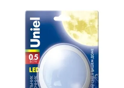 Настенный светодиодный светильник Uniel DTL-303-Круг/White/3Led/0,5W 02742