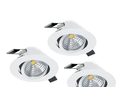 Встраиваемый светодиодный светильник Eglo Saliceto (3 шт) 33391