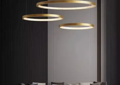 Подвесной светодиодный светильник Romatti Kobo Xiezy 6338-D8