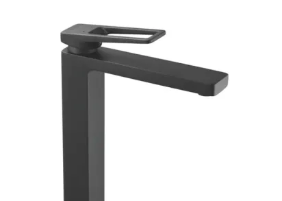 Смеситель для раковины Shevanik S6811H, цвет черный матовый