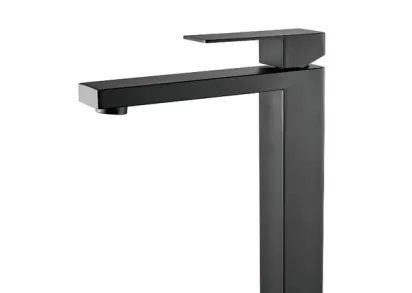 Смеситель для раковины Shevanik S7011H, цвет черный матовый