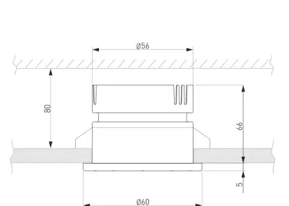 Встраиваемый светодиодный светильник Elektrostandard 25026/Led 7W 4200K SB бронза a056783